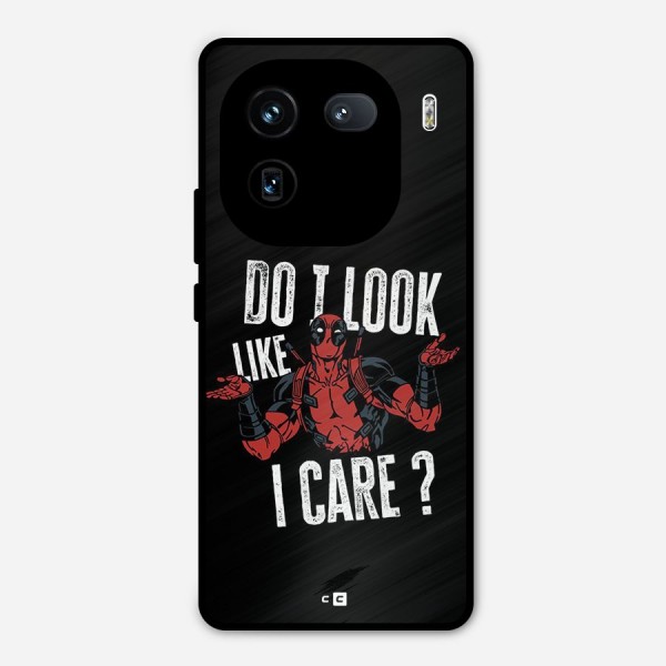 Do I Care Metal Back Case for iQOO 12