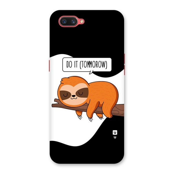 Do It Tommorow Back Case for Oppo A3s