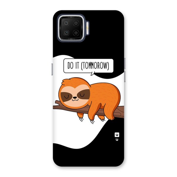 Do It Tommorow Back Case for Oppo F17