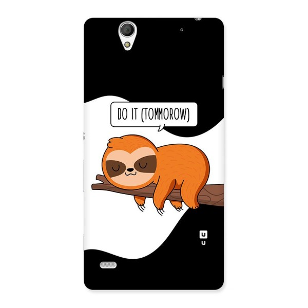 Do It Tommorow Back Case for Sony Xperia C4