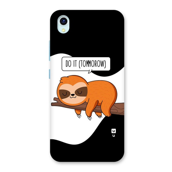 Do It Tommorow Back Case for Vivo Y1s