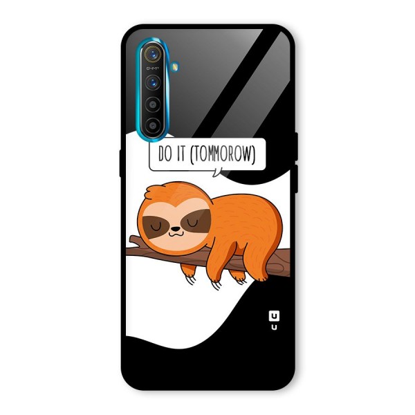 Do It Tommorow Glass Back Case for Realme XT