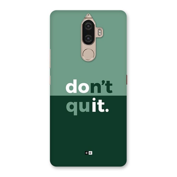 Do Not Quit Back Case for Lenovo K8 Note