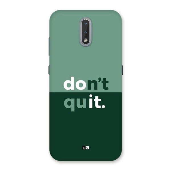 Do Not Quit Back Case for Nokia 2.3