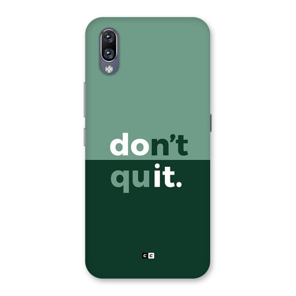 Do Not Quit Back Case for Vivo NEX