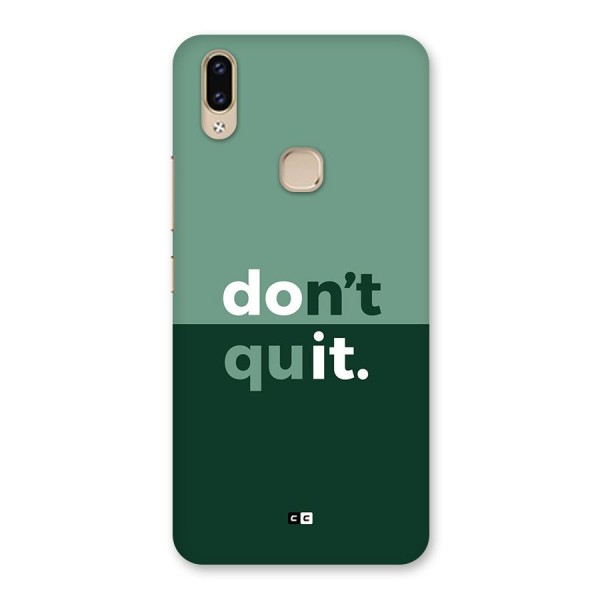 Do Not Quit Back Case for Vivo V9