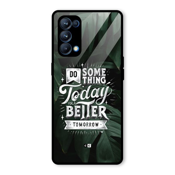 Do Something Glass Back Case for Oppo Reno5 Pro 5G