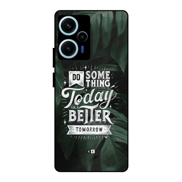 Do Something Metal Back Case for Poco F5