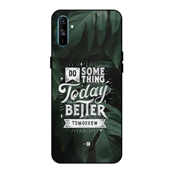 Do Something Metal Back Case for Realme C3