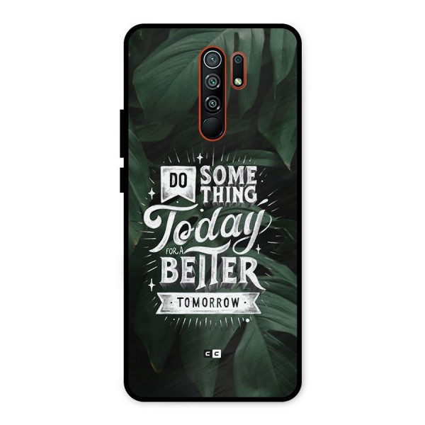 Do Something Metal Back Case for Redmi 9 Prime