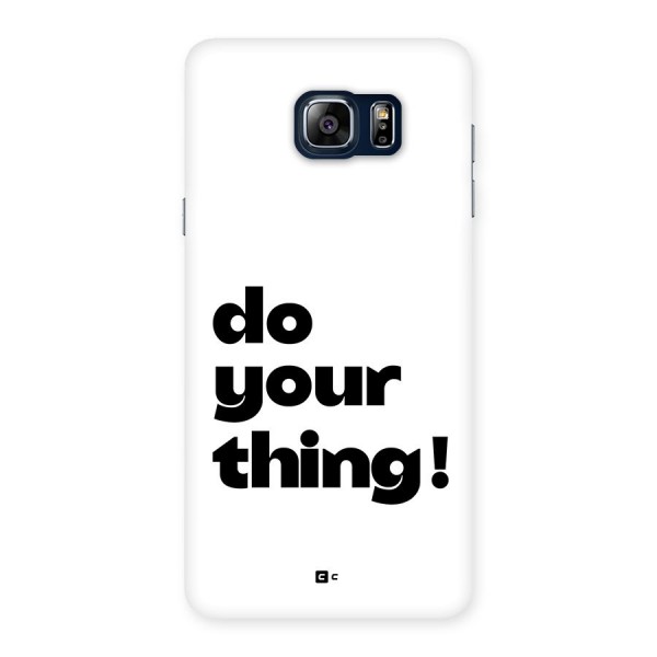 Do Your Thing Back Case for Galaxy Note 5