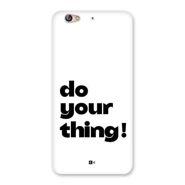 Do Your Thing Back Case for Gionee S6