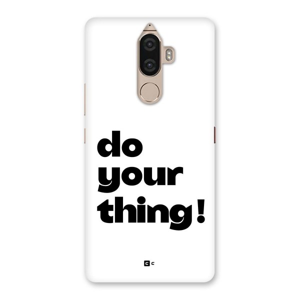 Do Your Thing Back Case for Lenovo K8 Note