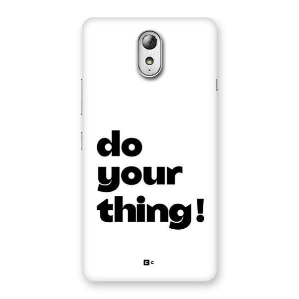 Do Your Thing Back Case for Lenovo Vibe P1M