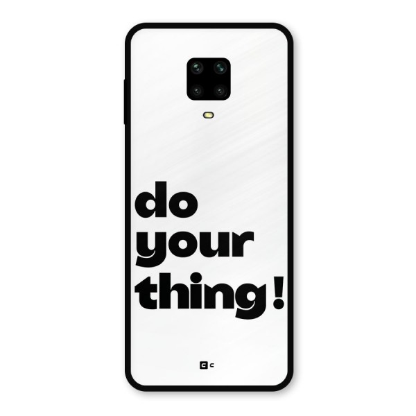 Do Your Thing Metal Back Case for Poco M2