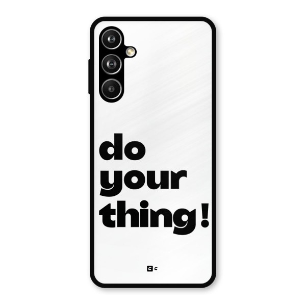 Do Your Thing Metal Back Case for Samsung Galaxy M54