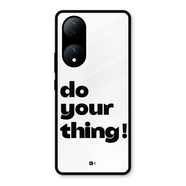 Do Your Thing Metal Back Case for iQOO Z7