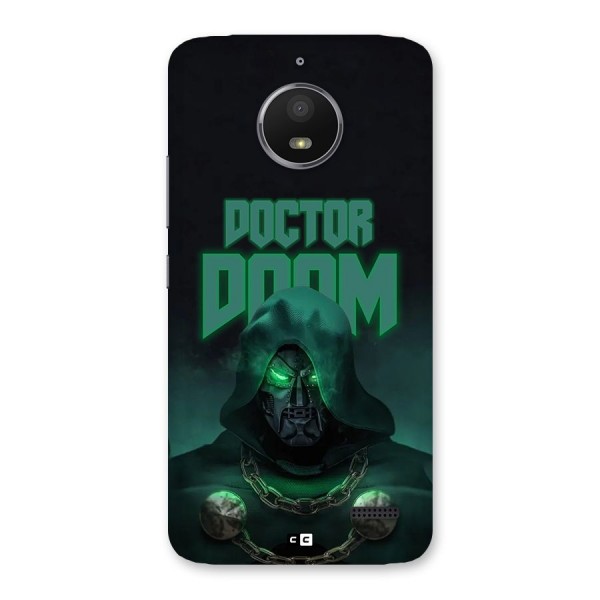 Doctor Doom Back Case for Moto E4