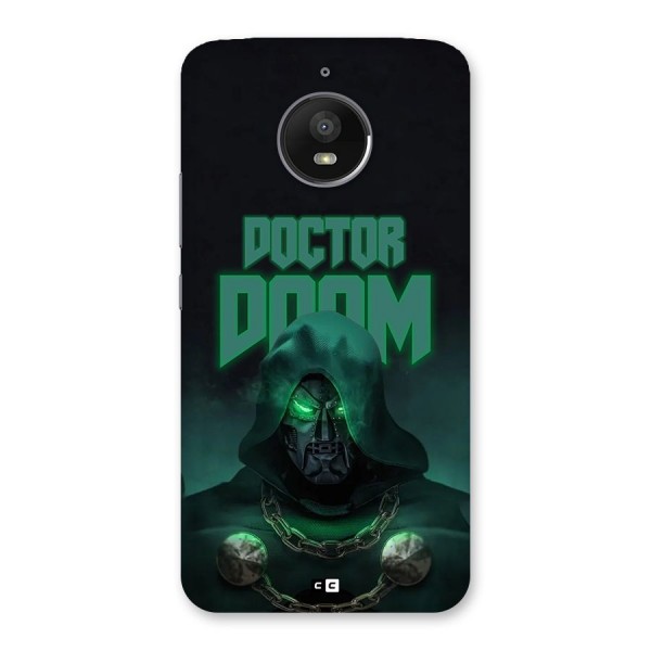 Doctor Doom Back Case for Moto E4 Plus