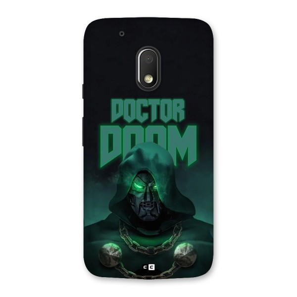 Doctor Doom Back Case for Moto G4 Play