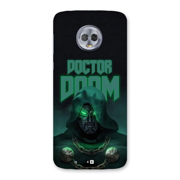 Doctor Doom Back Case for Moto G6