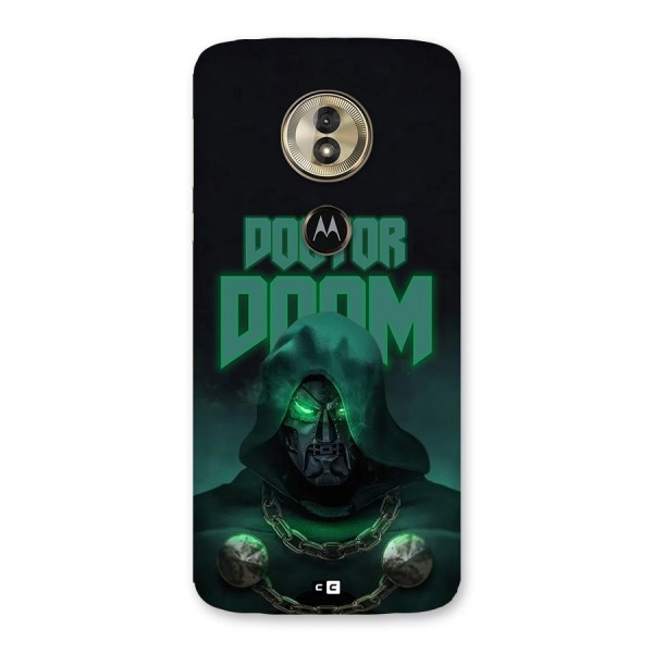 Doctor Doom Back Case for Moto G6 Play