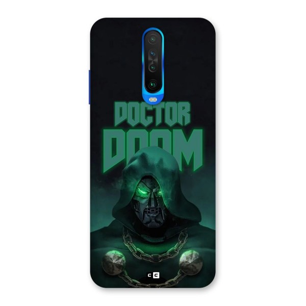 Doctor Doom Back Case for Poco X2