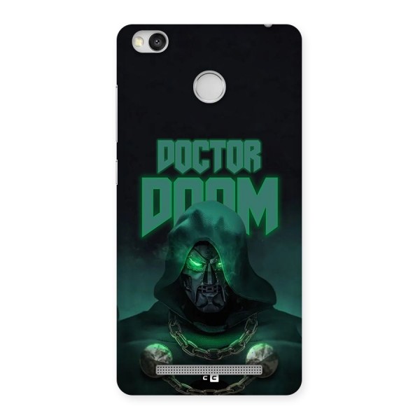 Doctor Doom Back Case for Redmi 3S Prime