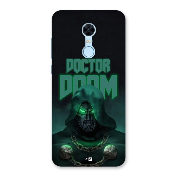 Doctor Doom Back Case for Redmi Note 5