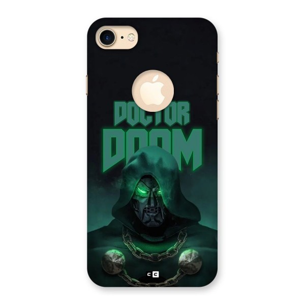 Doctor Doom Back Case for iPhone 8 Logo Cut