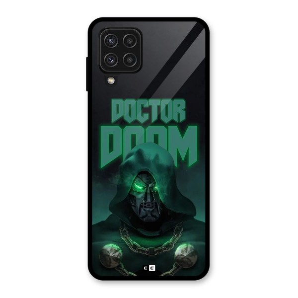 Doctor Doom Glass Back Case for Galaxy A22 4G