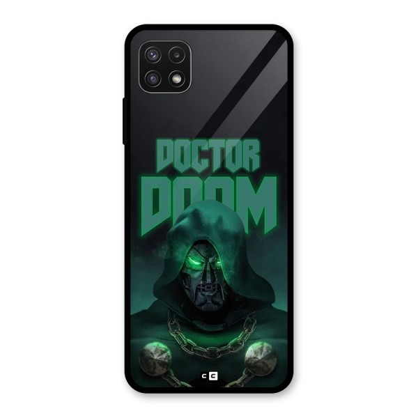 Doctor Doom Glass Back Case for Galaxy A22 5G