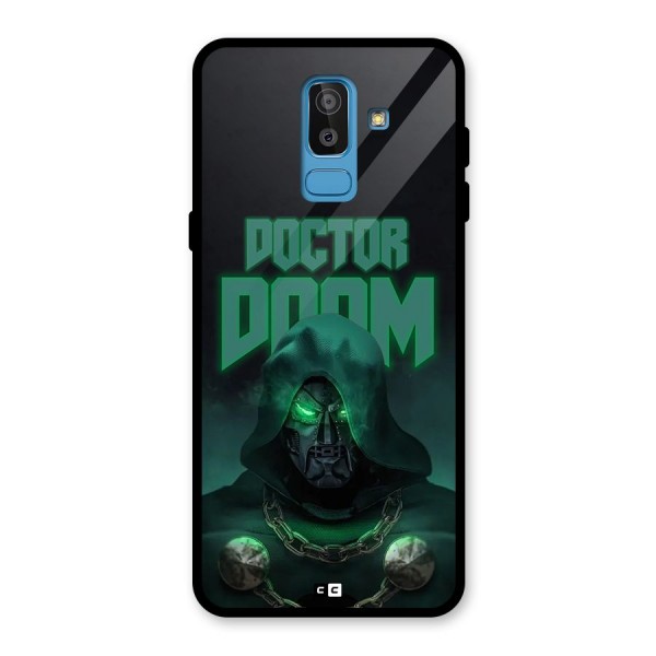 Doctor Doom Glass Back Case for Galaxy J8