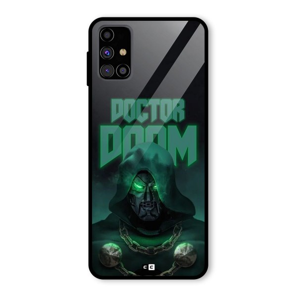 Doctor Doom Glass Back Case for Galaxy M31s