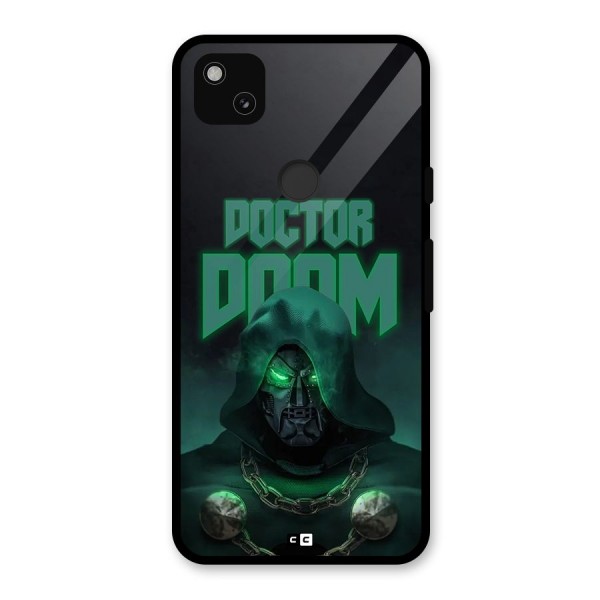 Doctor Doom Glass Back Case for Google Pixel 4a