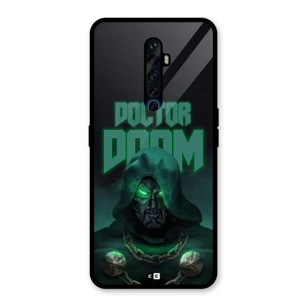 Doctor Doom Glass Back Case for Oppo Reno2 F