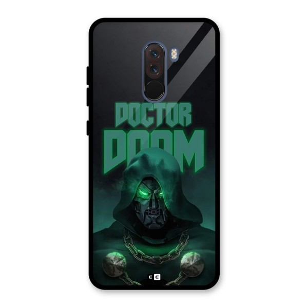 Doctor Doom Glass Back Case for Poco F1