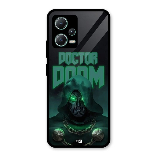 Doctor Doom Glass Back Case for Poco X5