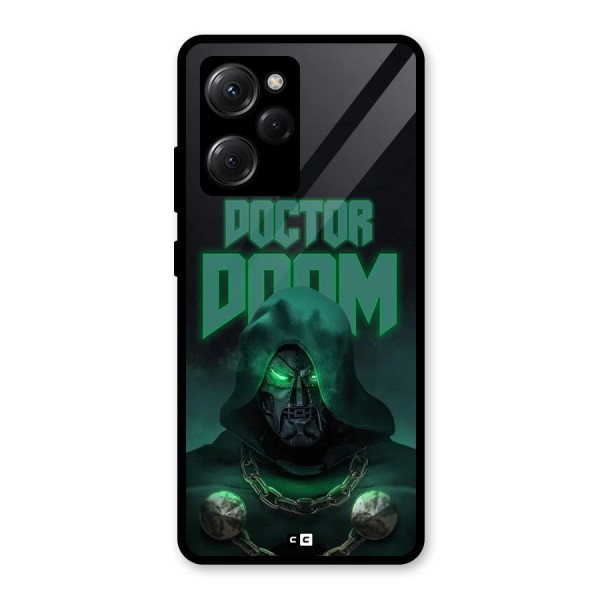 Doctor Doom Glass Back Case for Poco X5 Pro