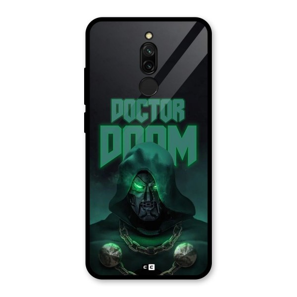 Doctor Doom Glass Back Case for Redmi 8