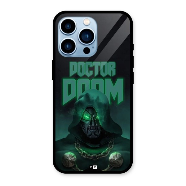 Doctor Doom Glass Back Case for iPhone 13 Pro