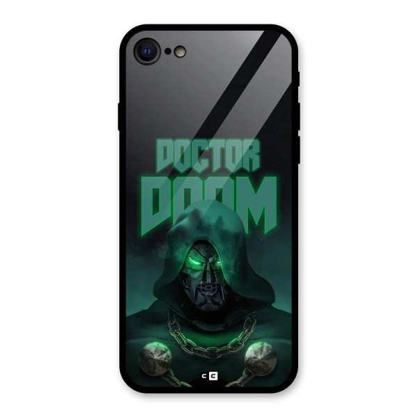 Doctor Doom Glass Back Case for iPhone 8