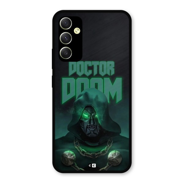 Doctor Doom Metal Back Case for Galaxy A34