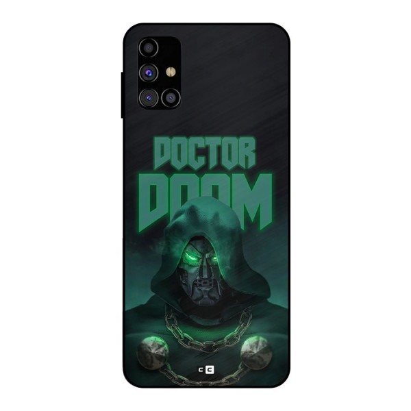 Doctor Doom Metal Back Case for Galaxy M31s