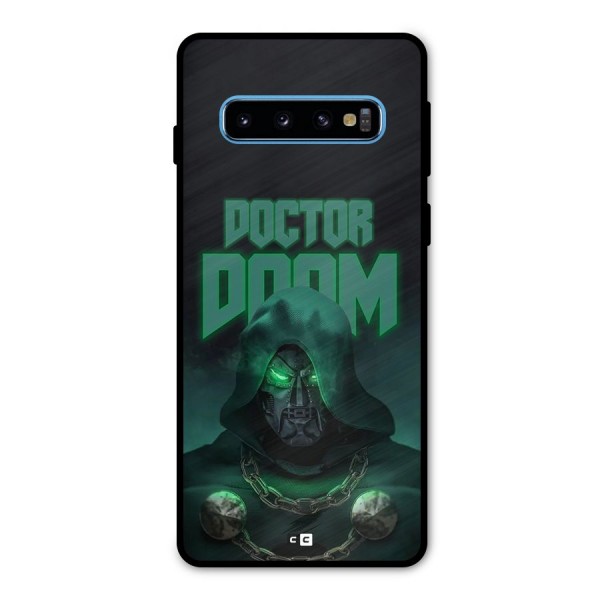 Doctor Doom Metal Back Case for Galaxy S10