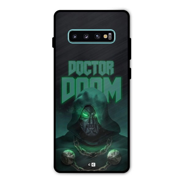 Doctor Doom Metal Back Case for Galaxy S10 Plus