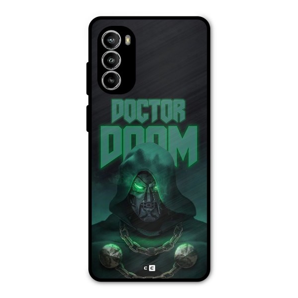 Doctor Doom Metal Back Case for Moto G52