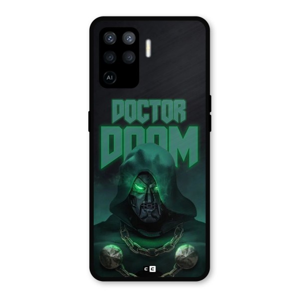 Doctor Doom Metal Back Case for Oppo F19 Pro