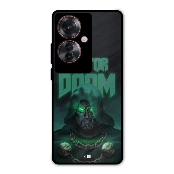 Doctor Doom Metal Back Case for Oppo F25 Pro