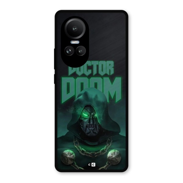 Doctor Doom Metal Back Case for Oppo Reno10 Pro